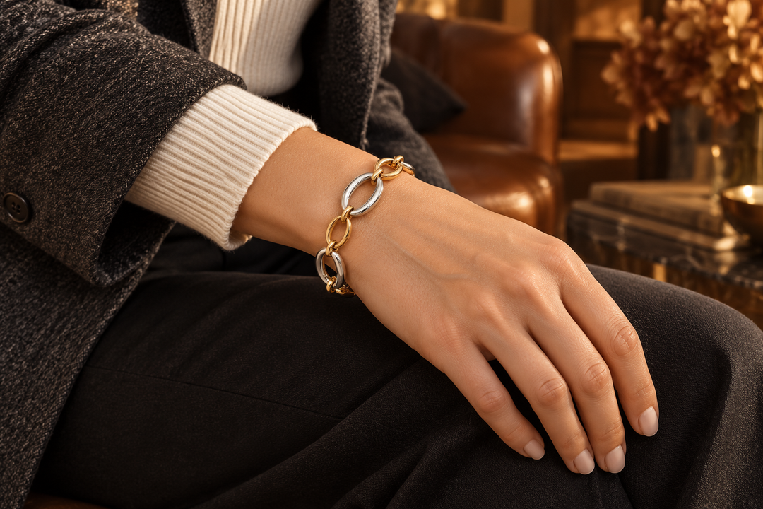 How to Style Bracelets for Fall: Knits, Blazers, and Beautiful Balance