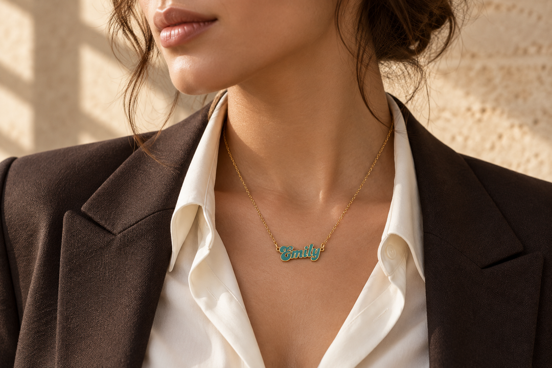 How to Style a Name Necklace: Five Everyday Looks