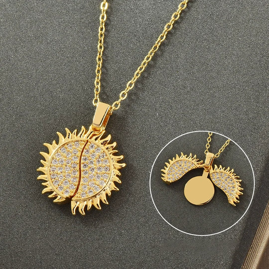 Personalized Engraved Heart Pendant Necklace | Hidden Message | Gold, Silver & Rose Gold
