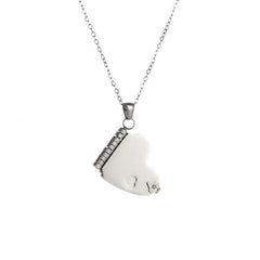 Silver color Heart preview