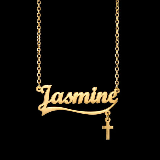 Personalized Name Necklace | Stainless Steel Nameplate Pendant