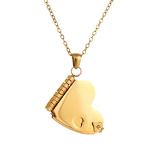 Gold color Heart preview