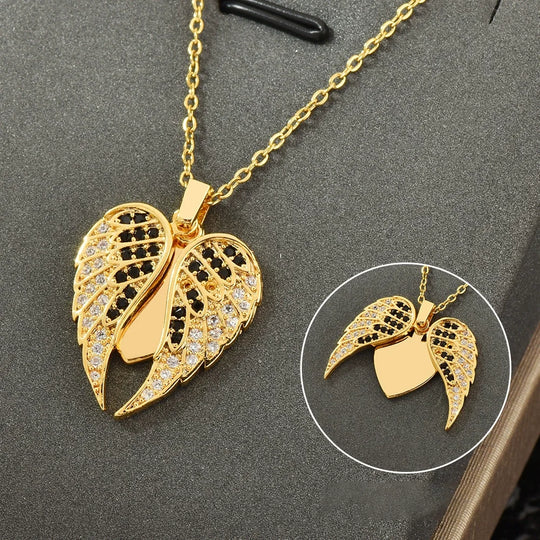 Personalized Engraved Heart Pendant Necklace | Hidden Message | Gold, Silver & Rose Gold